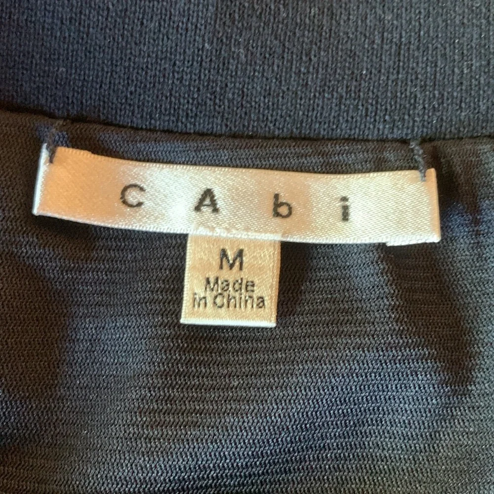 NWT Cabi Bon Voyage navy blue skirt midi length classic casual skirt Medium